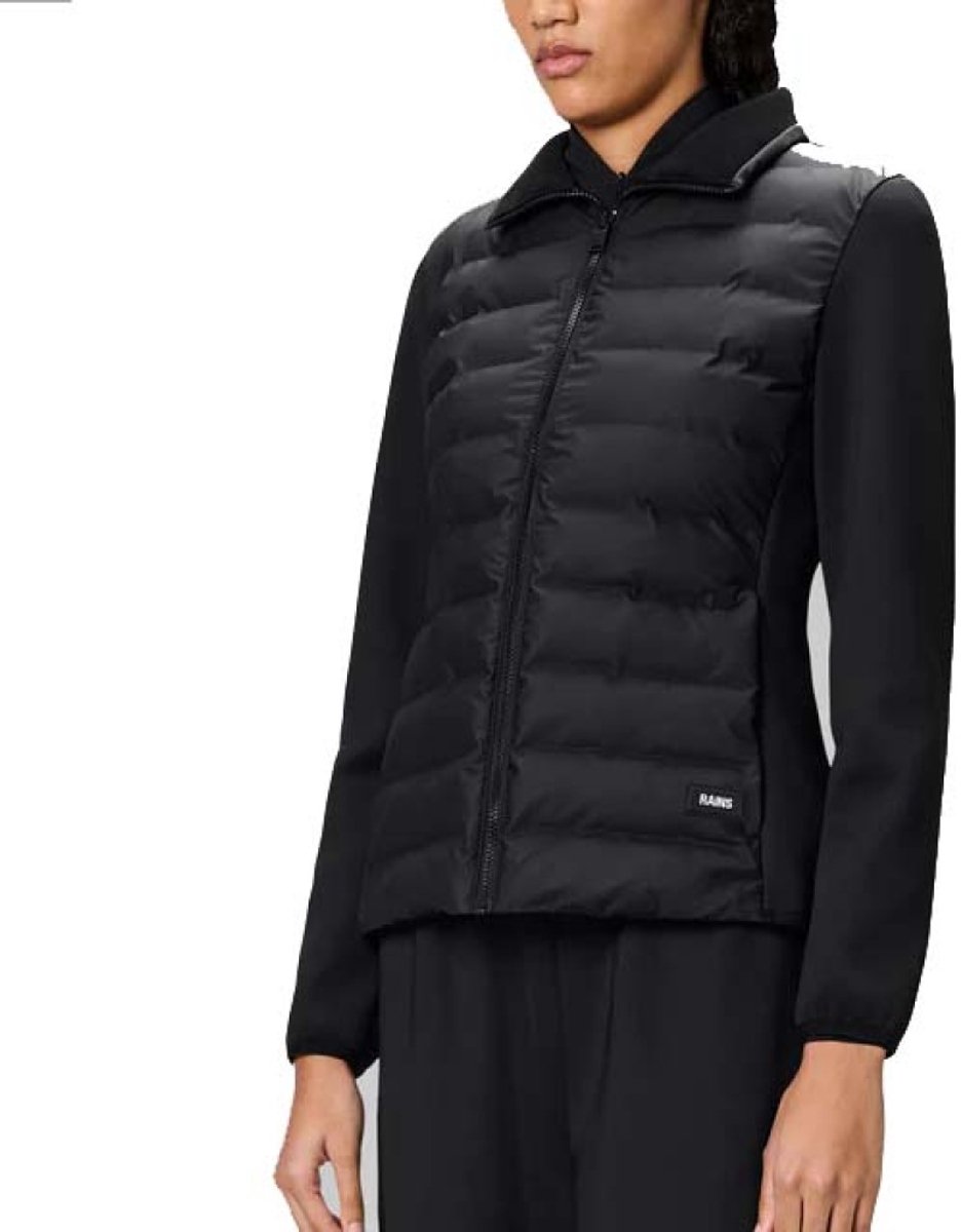 RAINS SAFI FLEECE HYBRID CURVE JAC Zwart M EU