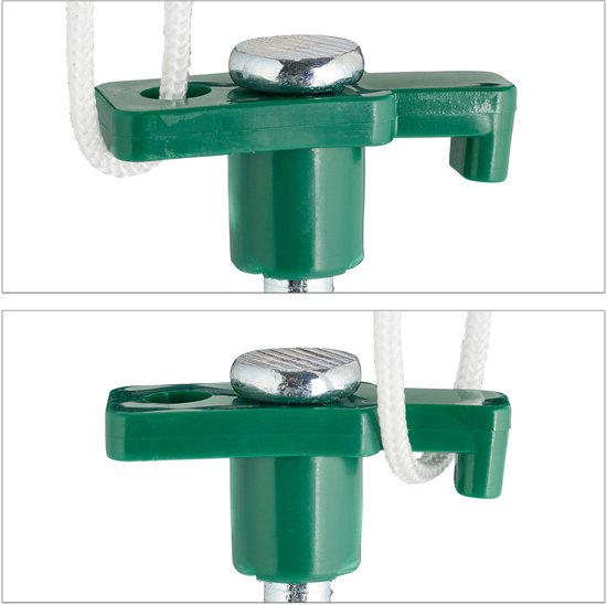 Relaxdays 20x grondpen groen - rotspen - tentharingen - rotsharing - grondanker van Relaxdays — afbeelding 3