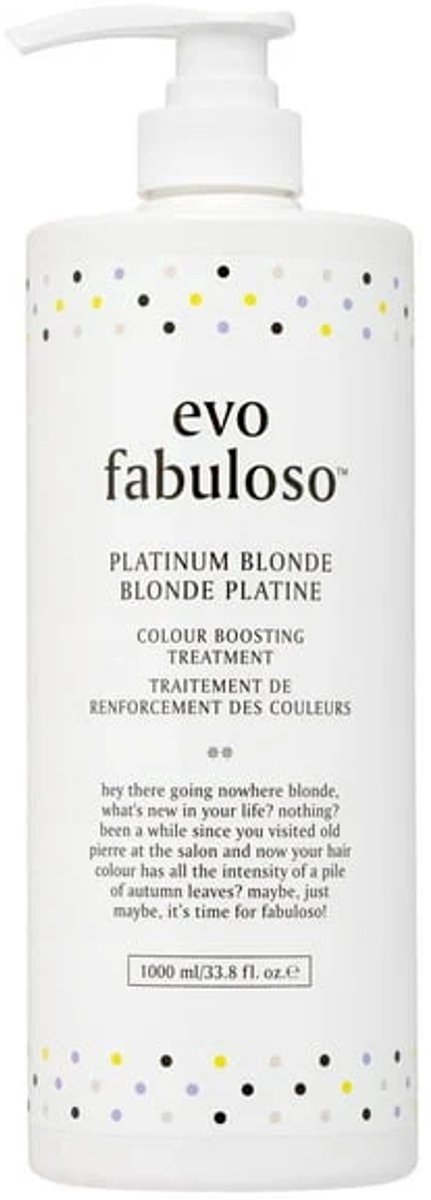 EVO - Fabuloso Platinum Blonde Colour Treatment