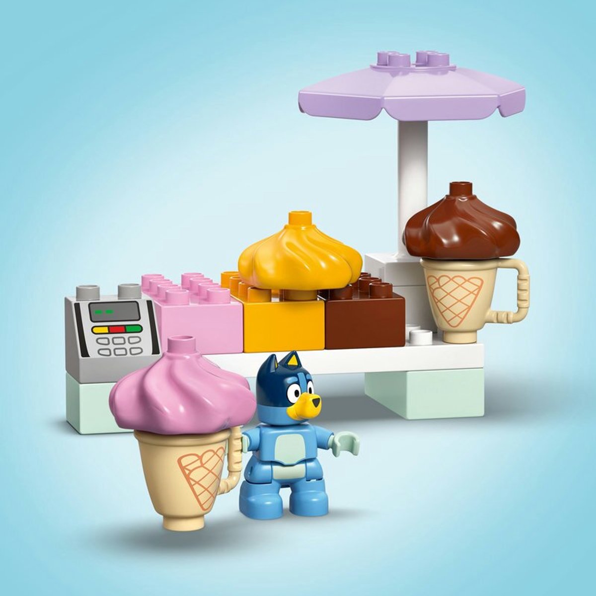 LEGO DUPLO Bluey: Een IJsje Halen met Bluey Speelgoed Ijsjes Bouwpakket voor Kinderen 10458 — afbeelding 17