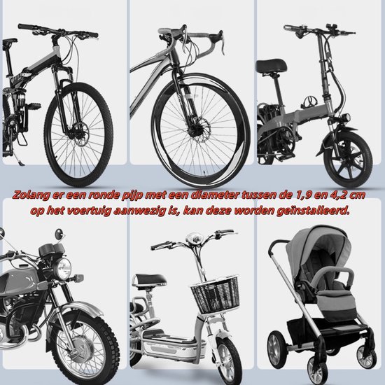 1 stuk - Fiets bidonhouder - Draaibaar - Snelspanner - Rood — afbeelding 3