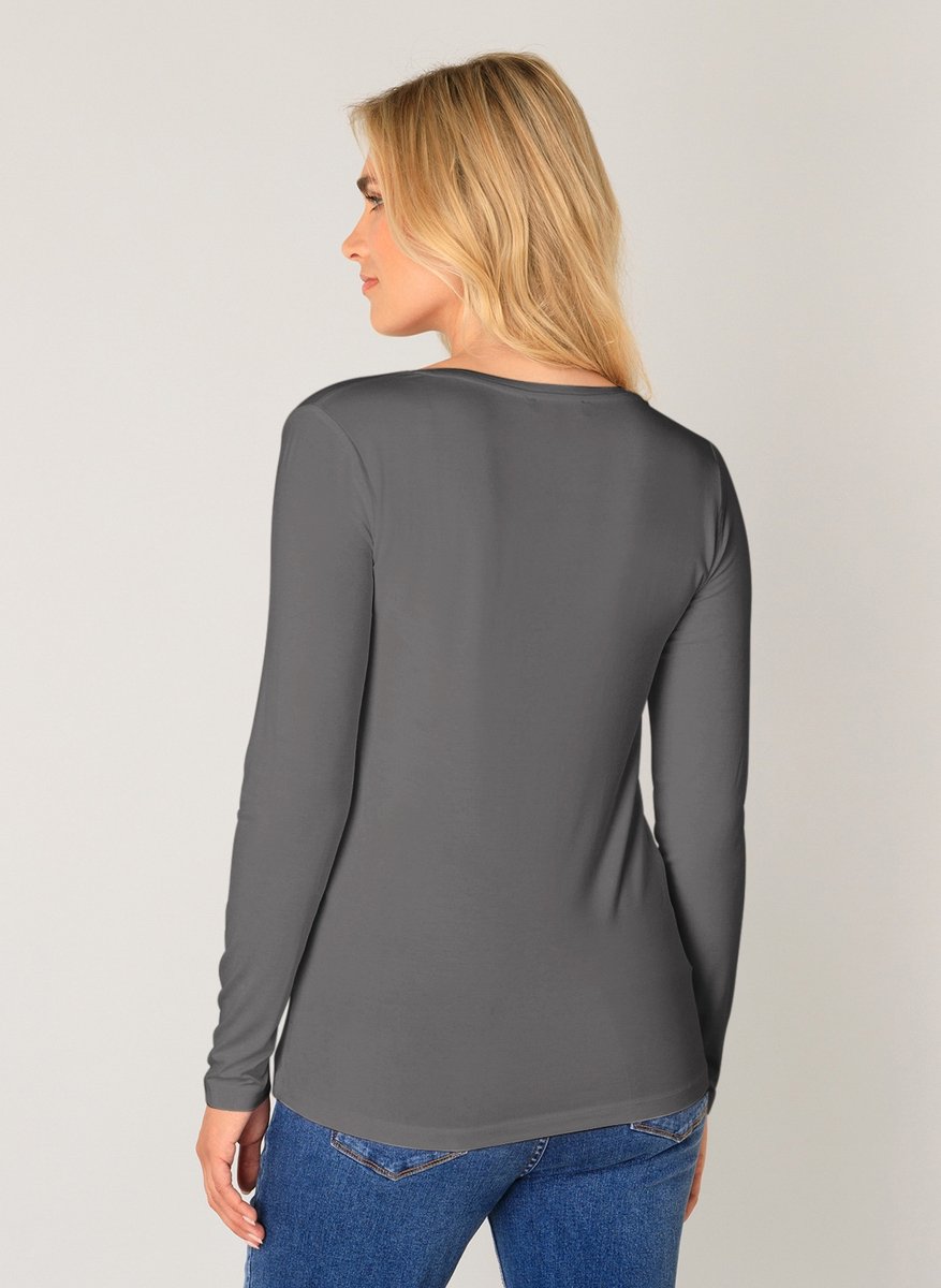BASE LEVEL Yare Jersey Shirt - Dark Grey - maat 44