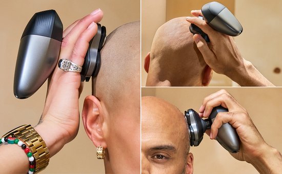 Philips Series 7000 Headshaver - Scheerapparaat mannen hoofd - Wet&Dry - Flexibele scheerkop - Opbergetui - Reinigingsstation- HS7980/15