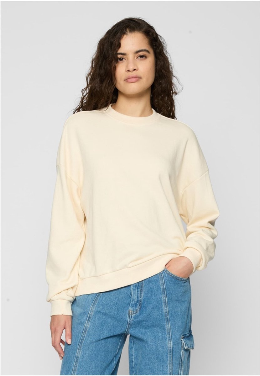 Urban Classics Oversized Light Terry Crewneck sweater/trui XS Beige