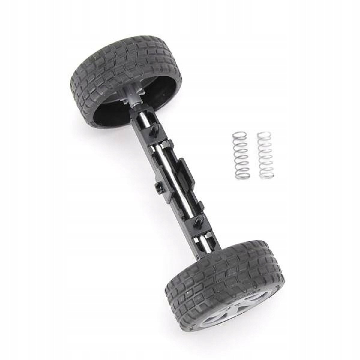 Bruder Achteras met Wielen en Veren voor Jeep