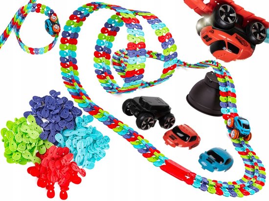 Racebaan en Opbergbox Auto's 2in1