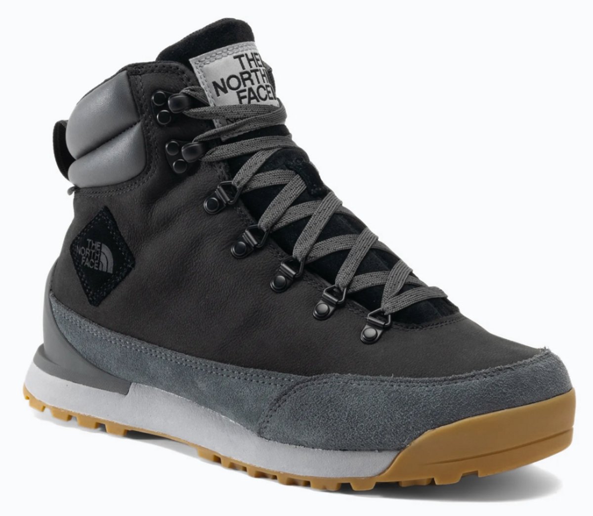 The North Face Heren Trekkingschoenen B2B IV WP Leer /Asfalt Waterdicht en Duurzaam voor Avontuurlijke Wandelervaringen Veelkleurig