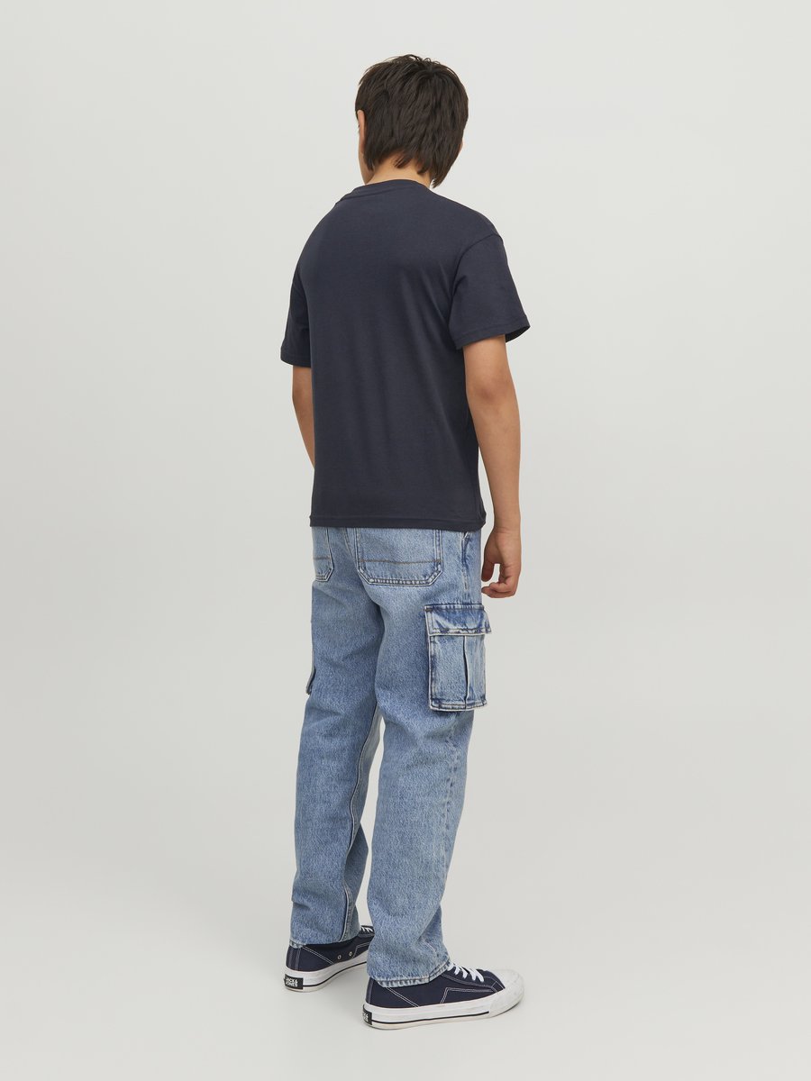 JACK & JONES JUNIOR JJESTAR JJ TEE SS NOOS JNR Jongens T - Shirt - Fit:LOOSE — afbeelding 3