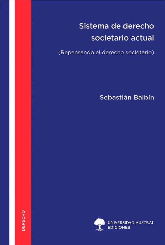 Sistema de derecho societario actual - cover