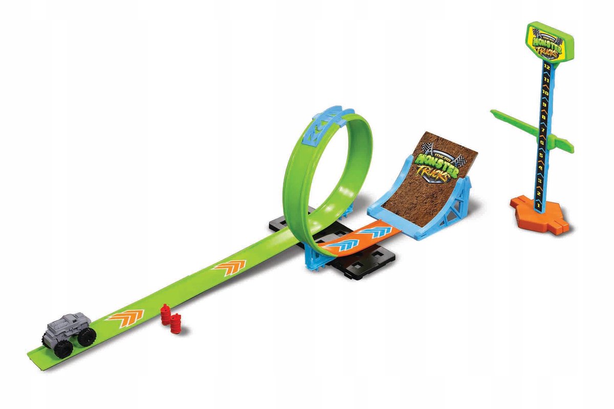 Maisto Monster Truck Racebaan met Loop en Hoogtemeter