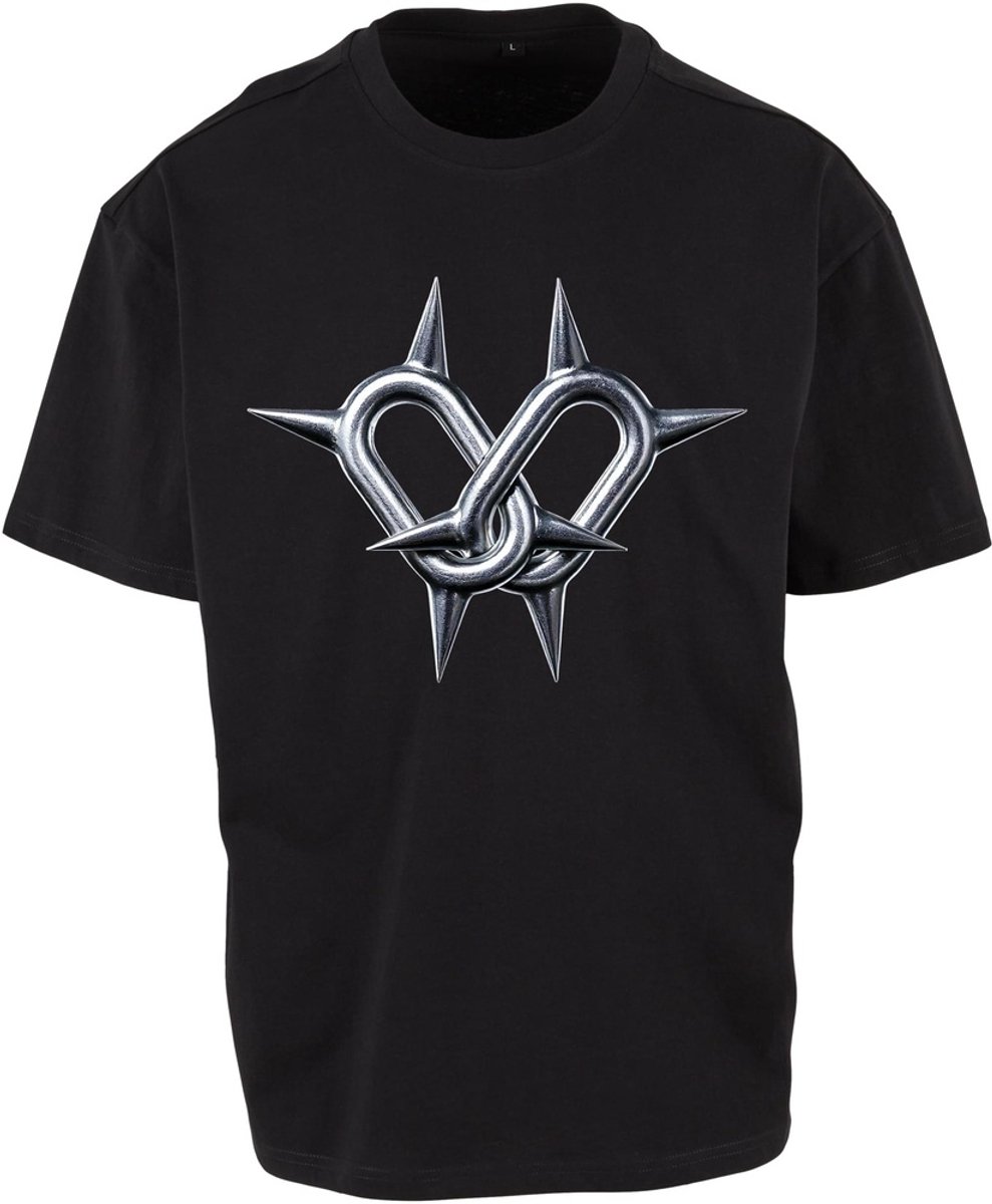 Mister Tee Together Forever Oversize Heren Tshirt XS Zwart