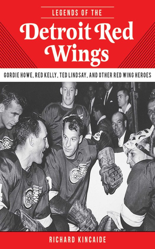 Legends of the Detroit Red Wings - cover