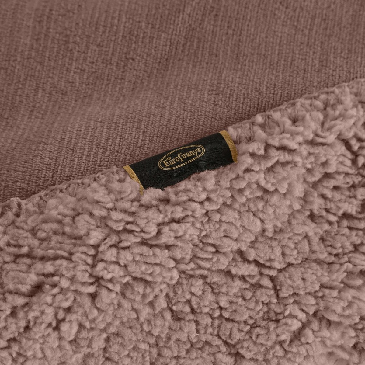 Zachte Microvezel Plaid Teddy 200x220cm Mocha - Warm & Knus