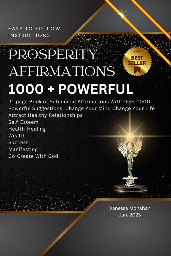 Prosperity Affirmations - cover