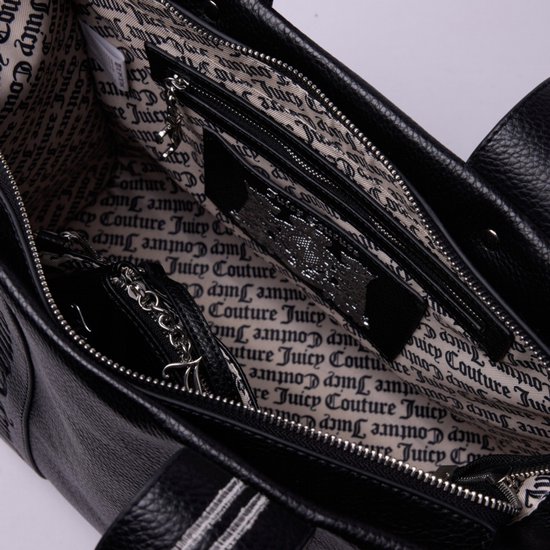 JUICY COUTURE レザー大容量 JUICY COUTURE BAG JUICY COUTURE BIJIR8947WVP000 Zwart N/A EU | bol