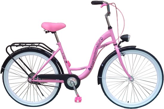 Viking Choice - Meisjesfiets - 26 inch - stadsfiets, roze