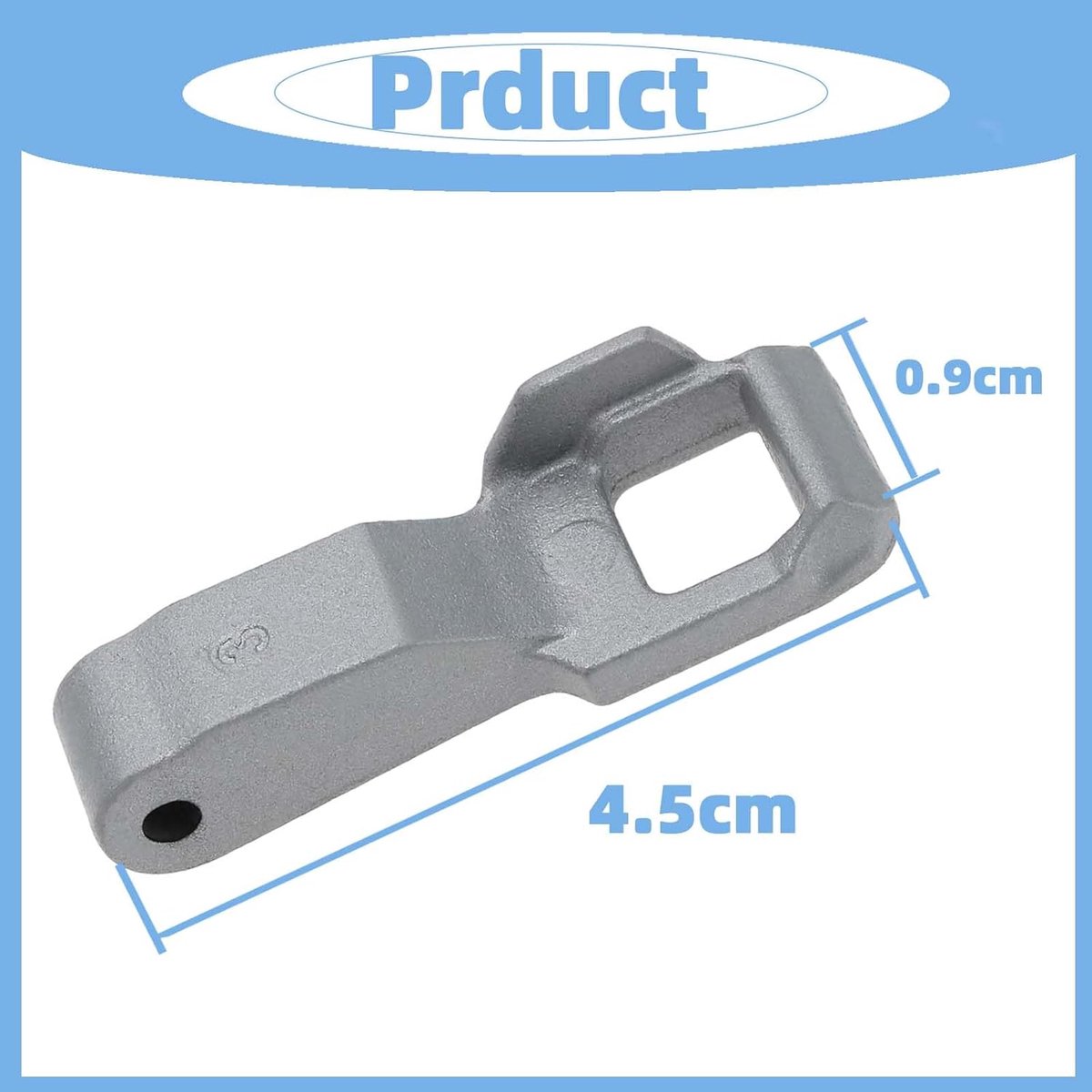 Wasmachineslot - deurhaak - slot voor wasmachine - deurscharnier voor LG - MFG63099101 thumbnail 4