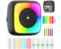 Draagbare Bluetooth Thermische Fotoprinter met 10 Rollen Papier voor Android en iOS