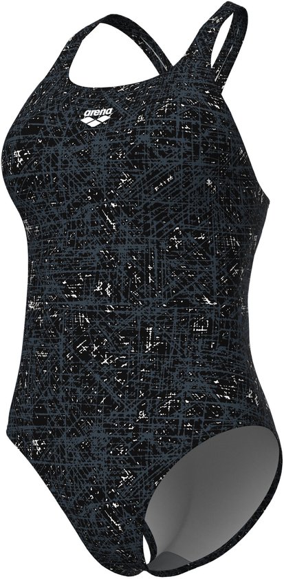 Arena Fireflow Challenge Back damesbadpak Blauw/Royal Maat 36