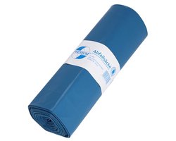 Extra Sterke Afvalzakken 140L – 25 Stuks – Blauwe Professionele Vuilniszakken voor Zware Belastingen – Ideaal voor Schoonmaak, Industrie en Bedrijven