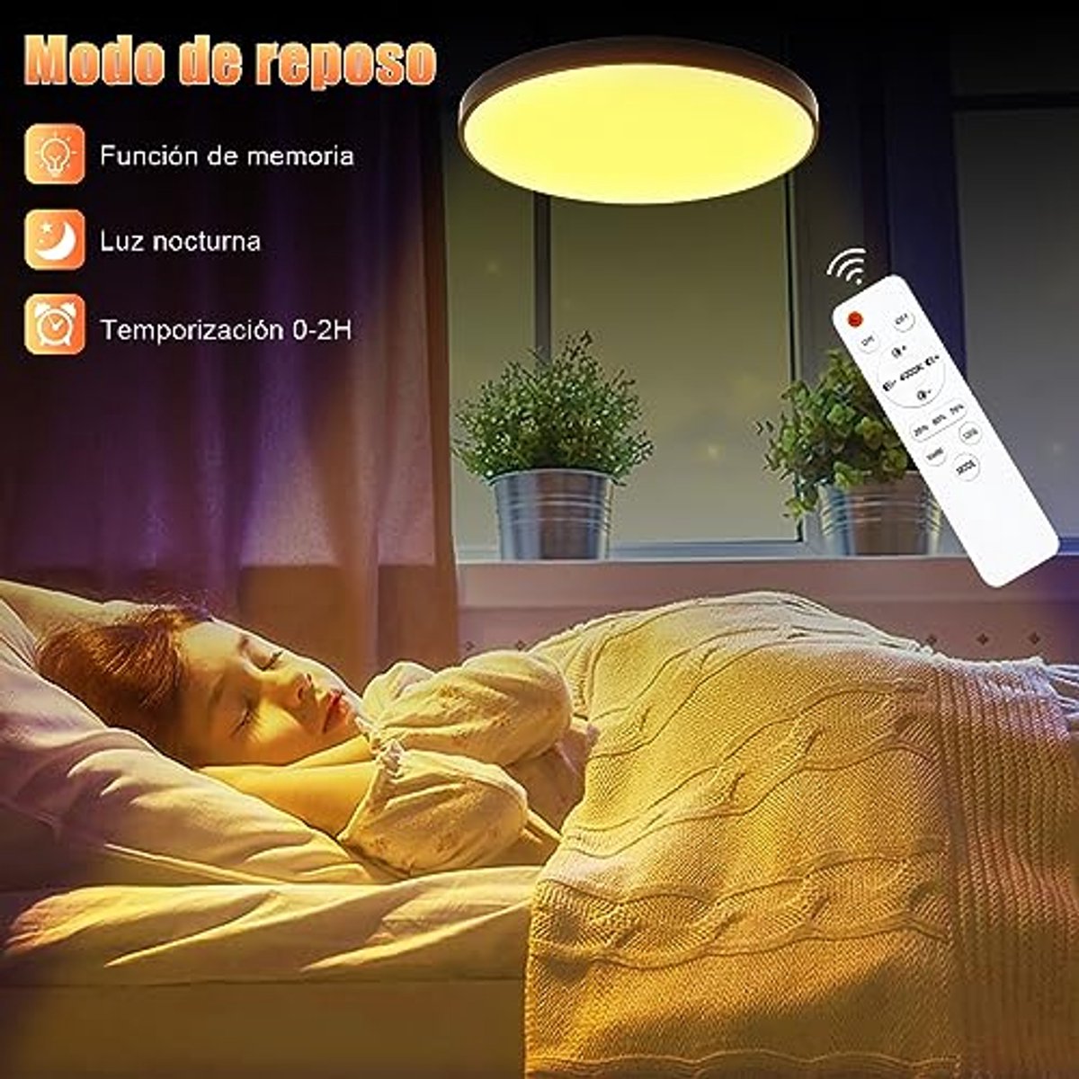 Dimbare LED Plafondlamp 30W 4000LM - Instelbare Kleurtemperatuur voor Moderne Ruimtes