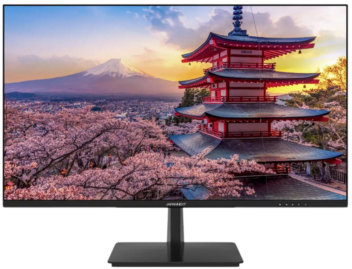 JAPANNEXT JN-I280UHD60F-P computer monitor 71,1 cm (28") 3840 x 2160 Pixels 4K Ultra HD LCD Zwart