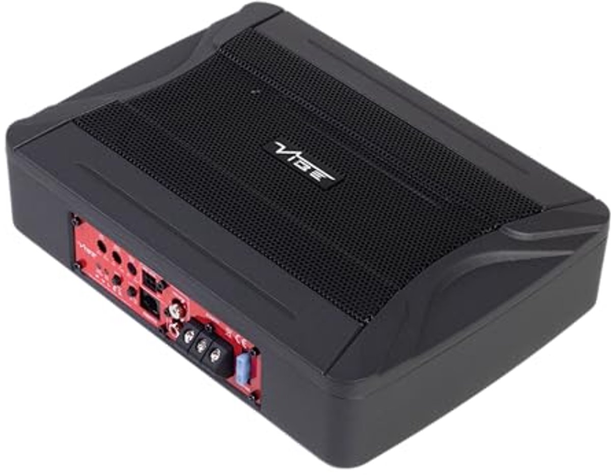 Ultra Slim Compact Actief Subwoofer Systeem voor Auto - 240 W