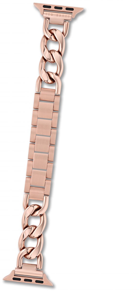 Ted Baker Ted Baker Apple® (38Mm-40Mm) Watch-Bandje Roségoudkleurig Armband: 100% Roestvrij Staal Not applicable BKS38F416B0