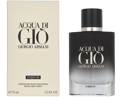 Armani Acqua di Gio - 75 ml - refillable parfum spray - pure parfum voor heren