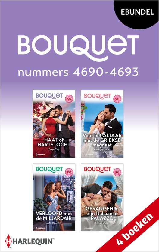 Bouquet e-bundel nummers 4690 - 4693