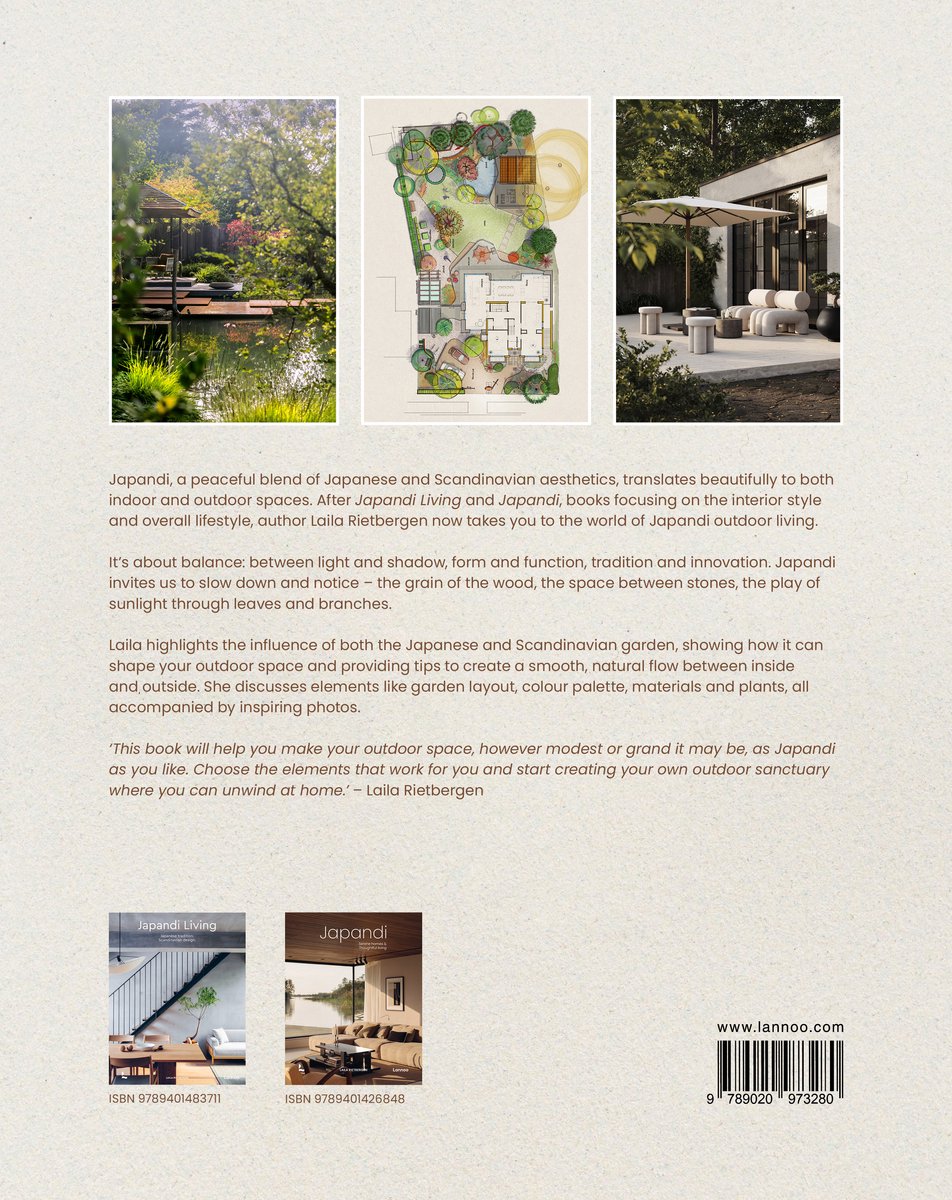 Japandi- Japandi Outdoor Living - back cover
