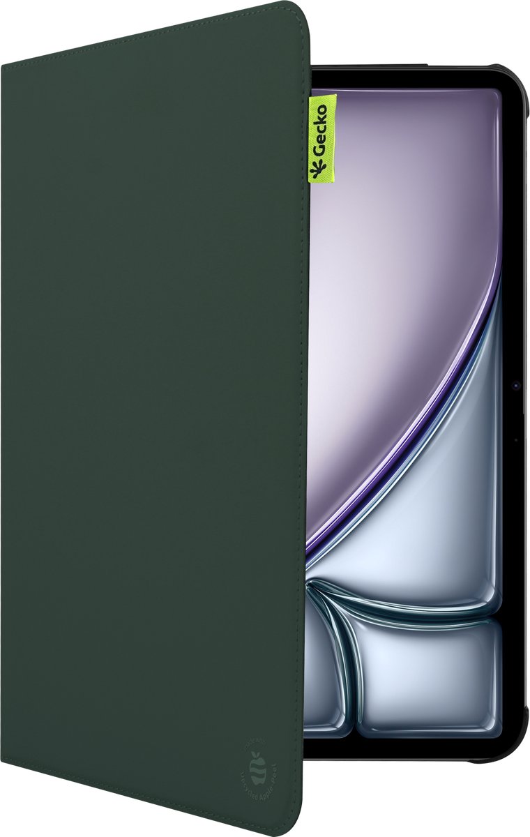 Gecko Covers - Tablet Hoes / Cover gemaakt van Appelschil geschikt voor Samsung Galaxy Tab A11 Plus / A9 Plus - Slaap/Wake functie - Groen