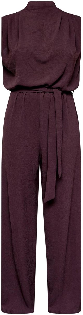 SISTERS POINT Guto-ju - Dames Jumpsuit - Deep Bordeaux - Maat S