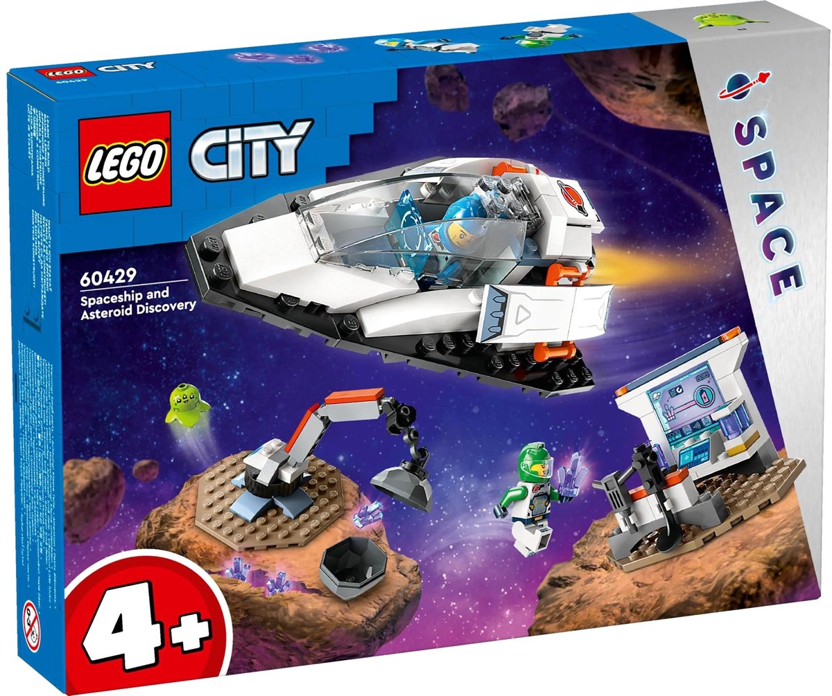 LEGO City Ruimteschip en ontdekking van asteroĂŻde 60429