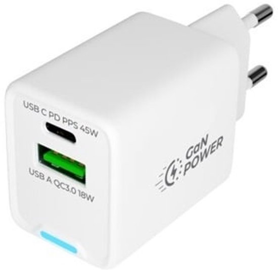 Native Union Fast GaN Charger PD 67W - Ultra Compact Power Delivery Compatible USB-C Charger up to 67W – for MacBook Pro, iPads, iPhones and more (Black
