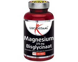 Lucovitaal Magnesium 375mg Bisglycinaat - 2 x 210 tabletten - Voordeelverpakking