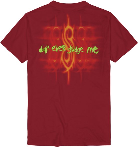 Slipknot Don't Ever Judge Me Heren T-shirt - rood - L