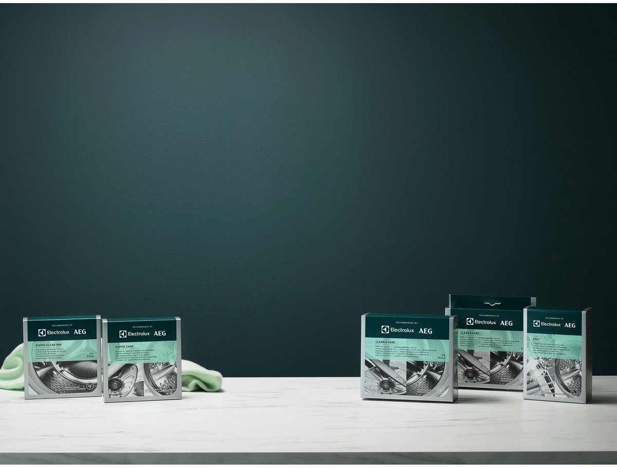 Electrolux M2GCP601 Clean and Care - 3 in 1 reiniger - reinigen en onderhoud - ontkalker, ontvetter en reiniger - geschikt voor wasmachines & vaatwassers - 6 zakjes goed voor een half jaar — afbeelding 2