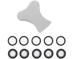 10pcs Transducer Discs for Dimplex Electric Fire Wall Electric Fire Dimplex Optimyst Transducer With Replacement Tool