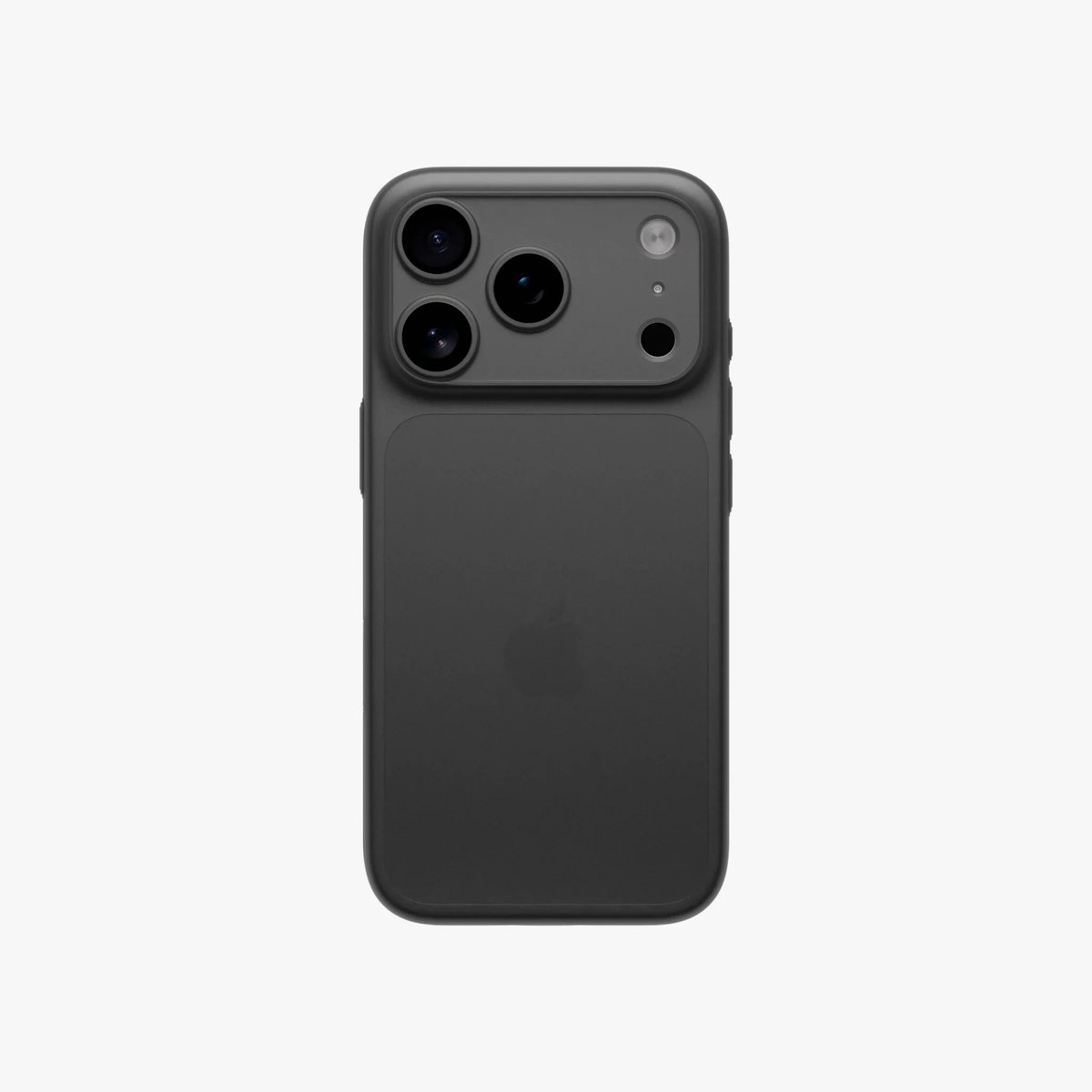 Silq Ultra Dun Hoesje geschikt voor iPhone 17 Pro Max - Frost Zwart - Slechts 0,5mm dun!