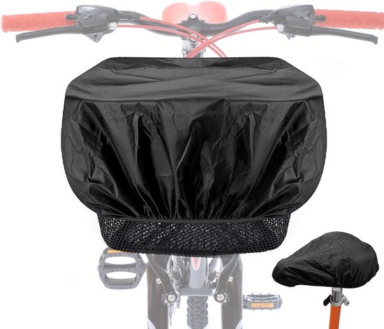 FAHRER Berlin Cap Zadelbescherming, zadelhoes, extra breed, zwart, fietsaccessoires