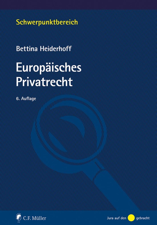Europäisches Privatrecht - cover