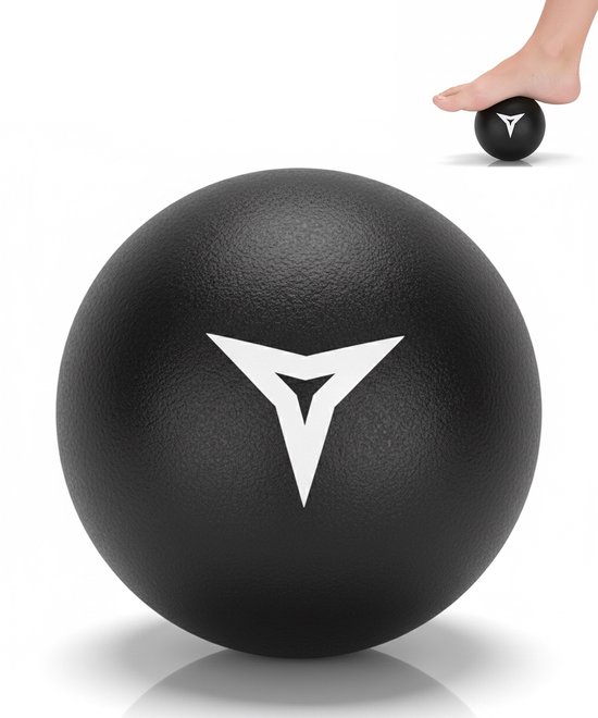 Breaking Limits Lacrosse bal - Massage bal - Massage roller - Triggerpoint bal - Zelfmassage - Fitness - Zwart