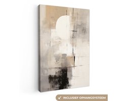 Top 10 decoraties voor in huis 2026: Canvas schilderij abstract 60 x 90 cm