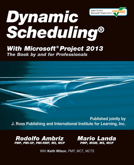 Dynamic Scheduling with Microsoft Project 2013 - cover
