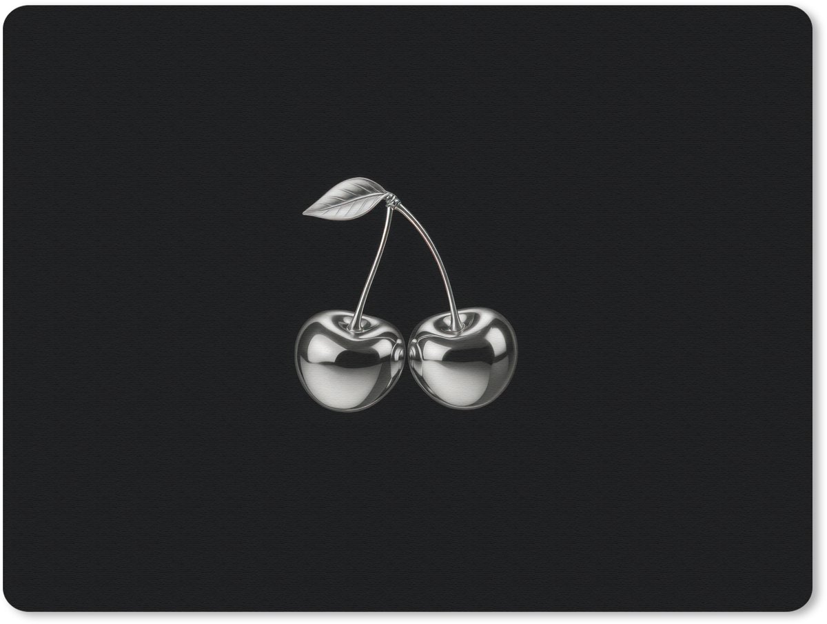 Muismat 23x19 cm - Mousepad Kers - Luxueus - Metallic - Muismatten