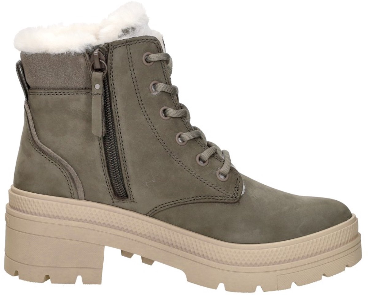 Palladium PALLARISE NBK WL Hoge sneakersVeterbootsDames veterschoenenDames sneakersHalf-hoge schoenen Groen