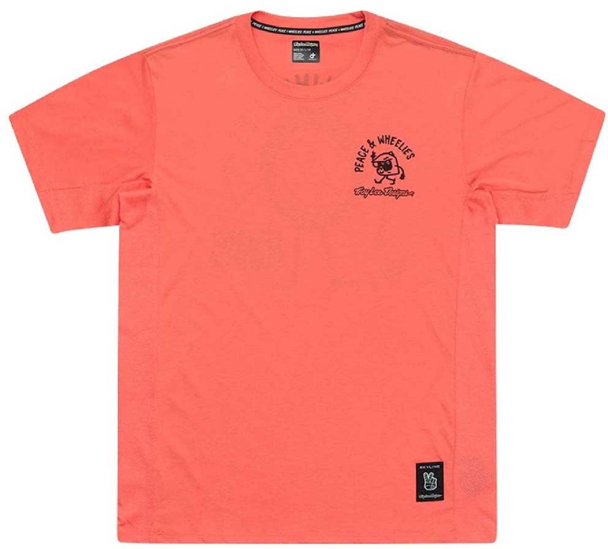 Troy Lee Designs Skyline Ride P&w T-shirt Met Korte Mouwen Oranje
