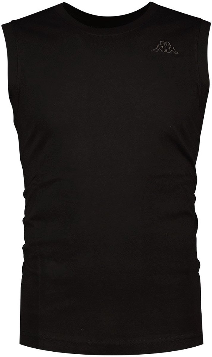 Kappa Cadwal Korporate Mouwloos T-shirt Zwart S Man