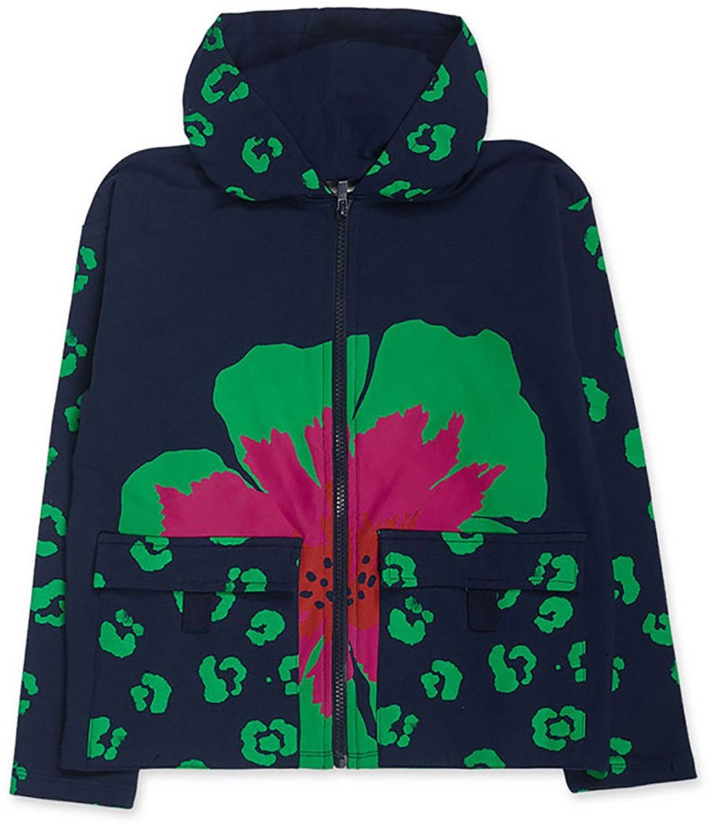 Tuc Tuc Wild Flower Jas Veelkleurig 4 Years Meisjes Blauw